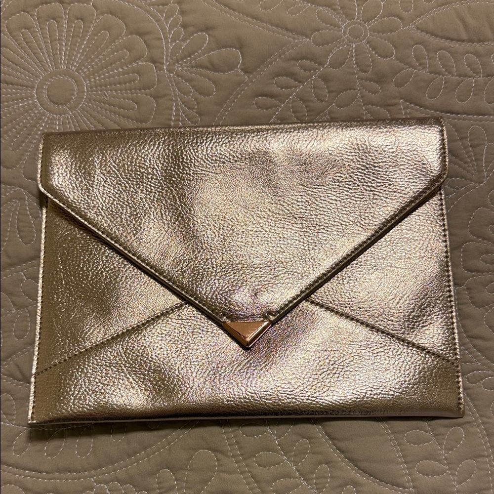 Elegant Pink Clutch Bag 8x11